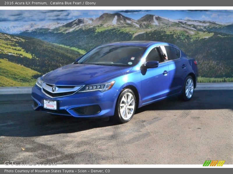 Catalina Blue Pearl / Ebony 2016 Acura ILX Premium
