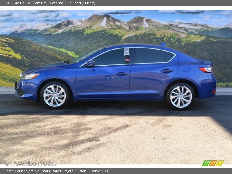 Catalina Blue Pearl / Ebony 2016 Acura ILX Premium