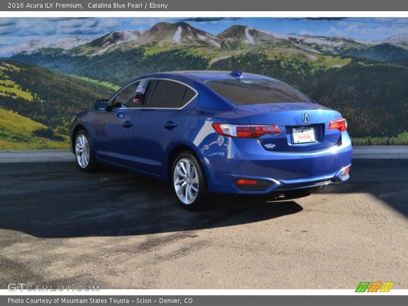 Catalina Blue Pearl / Ebony 2016 Acura ILX Premium