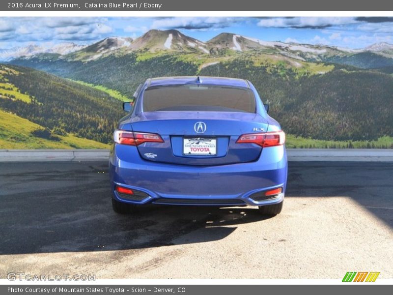 Catalina Blue Pearl / Ebony 2016 Acura ILX Premium