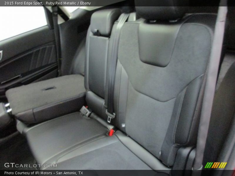 Ruby Red Metallic / Ebony 2015 Ford Edge Sport