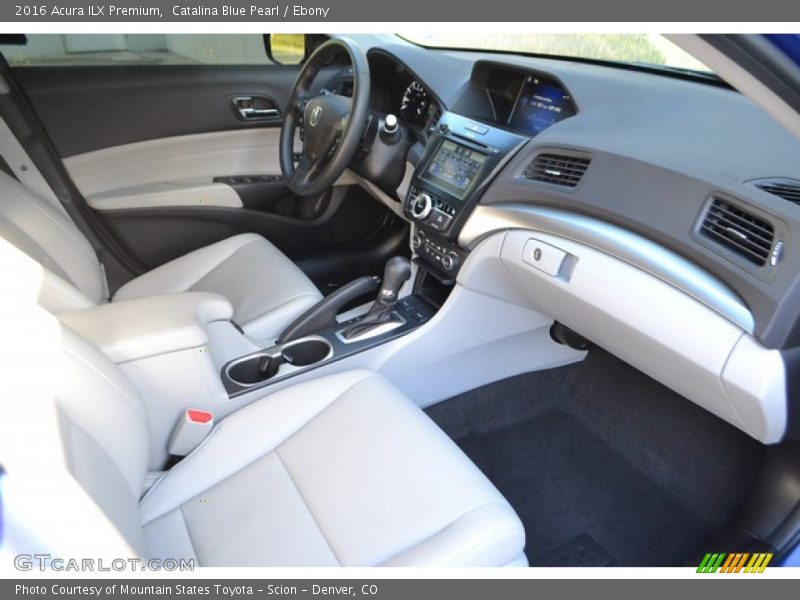 Catalina Blue Pearl / Ebony 2016 Acura ILX Premium