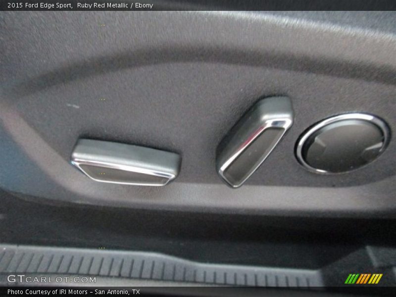 Ruby Red Metallic / Ebony 2015 Ford Edge Sport