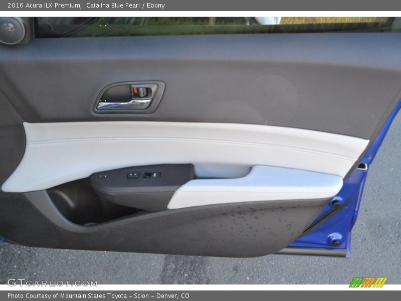 Catalina Blue Pearl / Ebony 2016 Acura ILX Premium