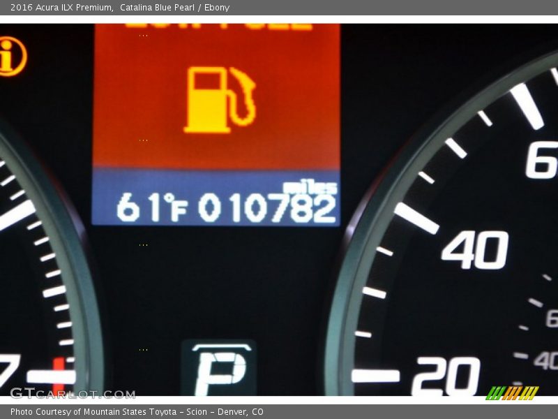 Catalina Blue Pearl / Ebony 2016 Acura ILX Premium
