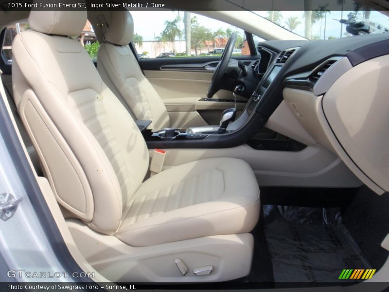 Front Seat of 2015 Fusion Energi SE