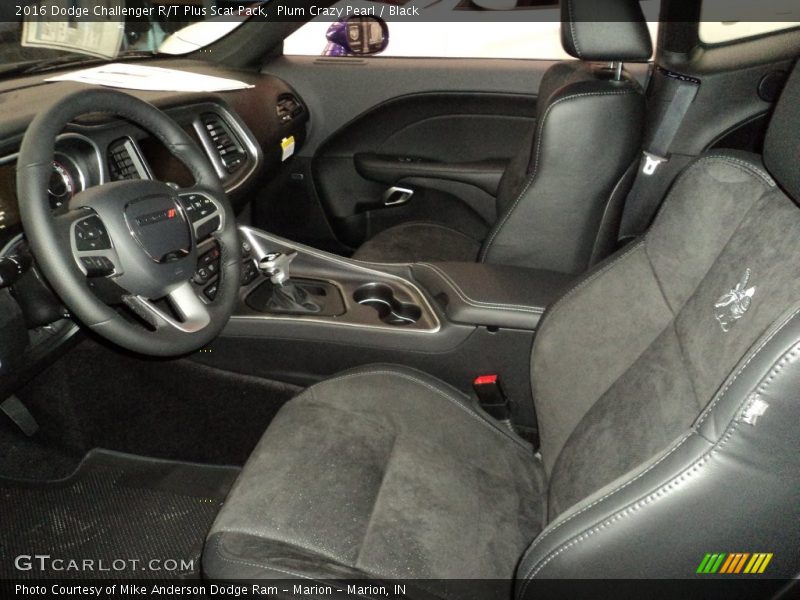  2016 Challenger R/T Plus Scat Pack Black Interior