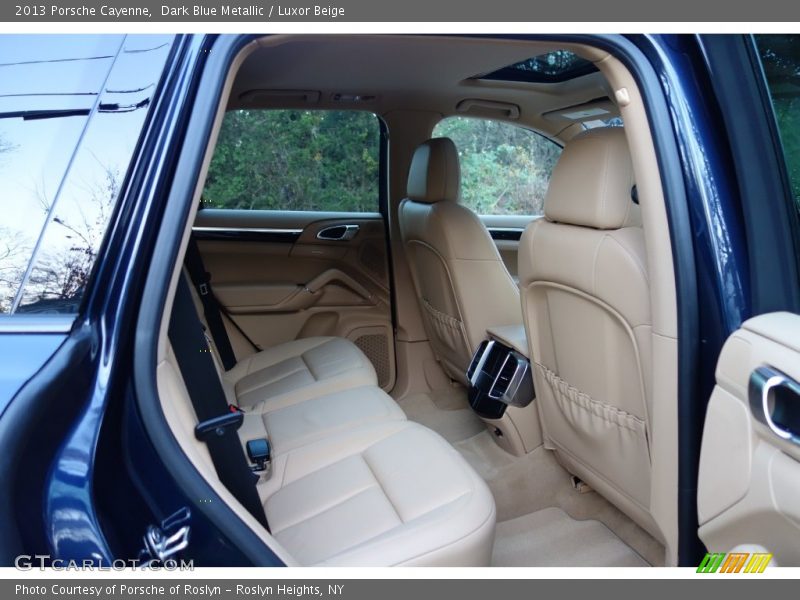Dark Blue Metallic / Luxor Beige 2013 Porsche Cayenne