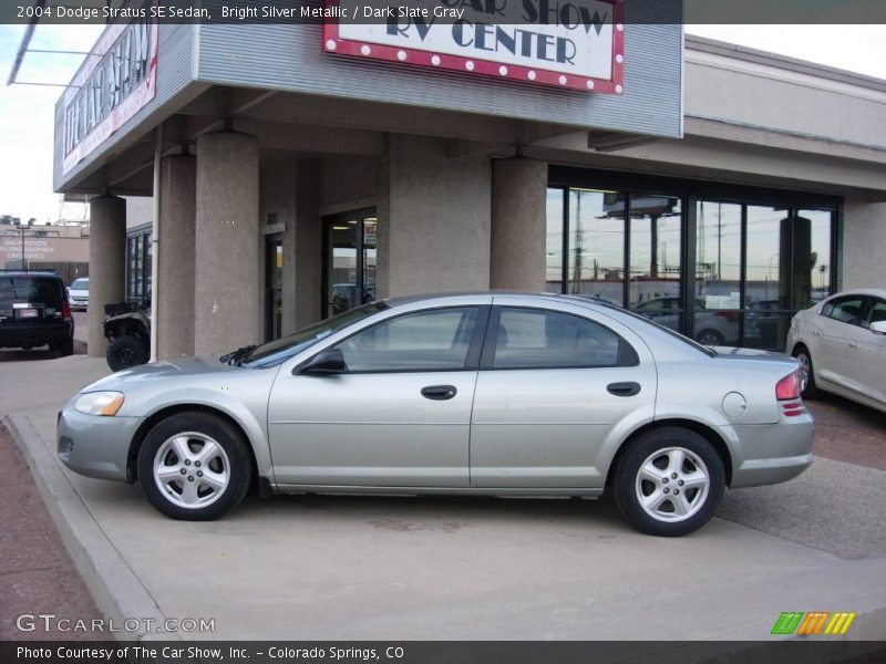 Bright Silver Metallic / Dark Slate Gray 2004 Dodge Stratus SE Sedan