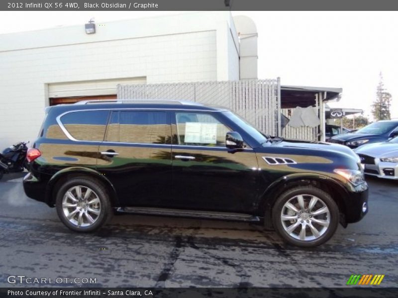 Black Obsidian / Graphite 2012 Infiniti QX 56 4WD