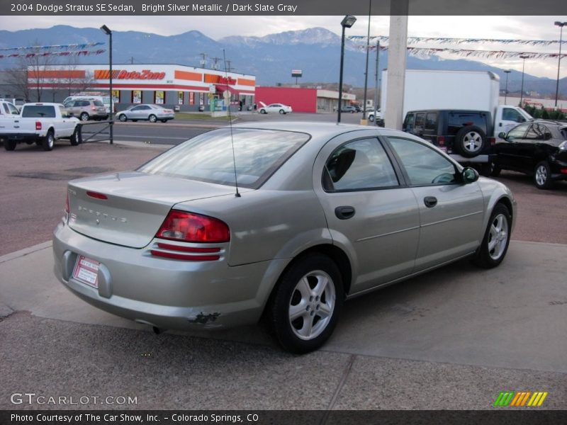 Bright Silver Metallic / Dark Slate Gray 2004 Dodge Stratus SE Sedan