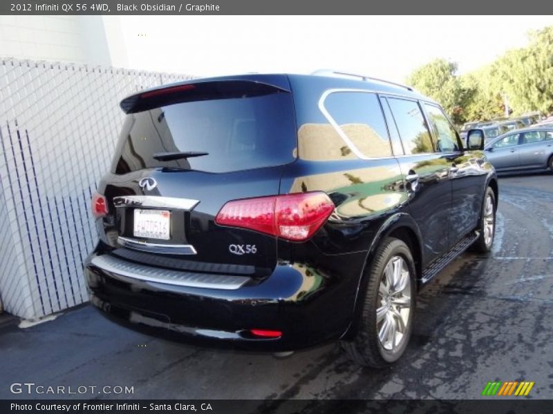 Black Obsidian / Graphite 2012 Infiniti QX 56 4WD