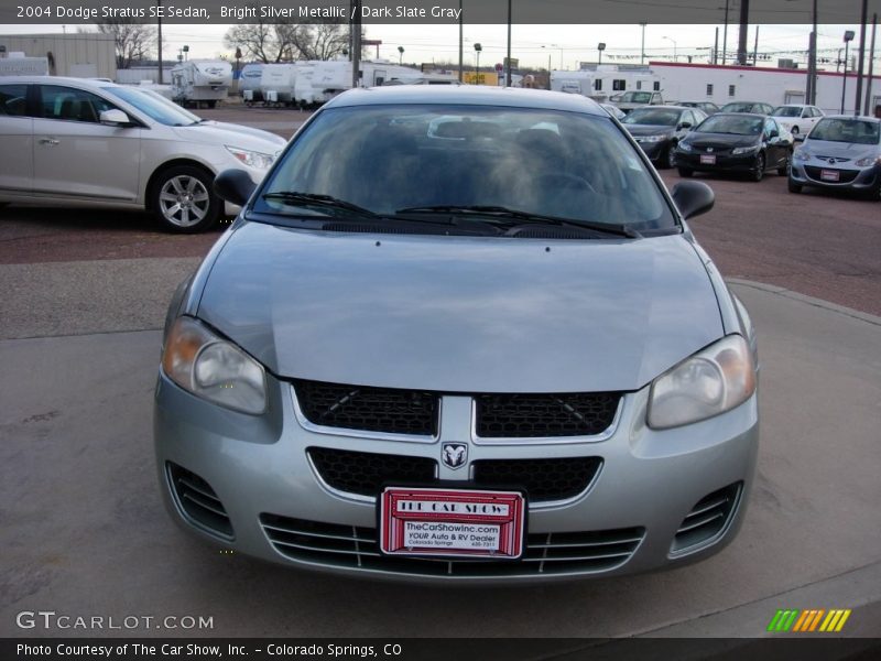 Bright Silver Metallic / Dark Slate Gray 2004 Dodge Stratus SE Sedan