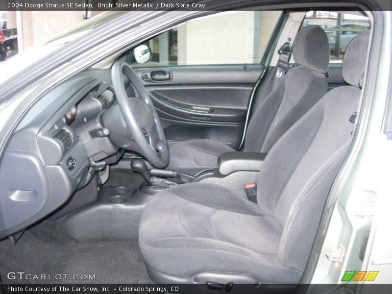 Bright Silver Metallic / Dark Slate Gray 2004 Dodge Stratus SE Sedan