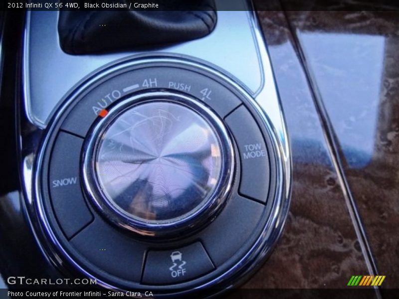 Black Obsidian / Graphite 2012 Infiniti QX 56 4WD
