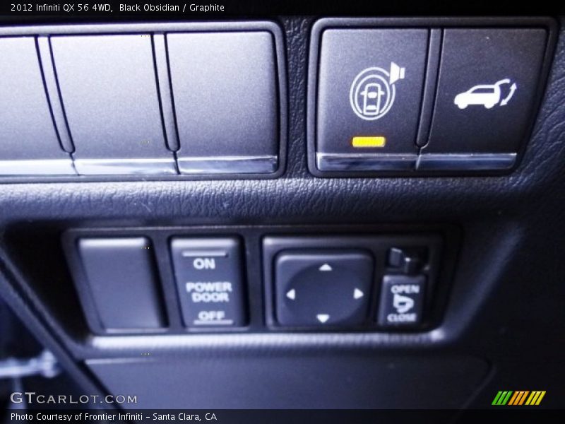 Black Obsidian / Graphite 2012 Infiniti QX 56 4WD
