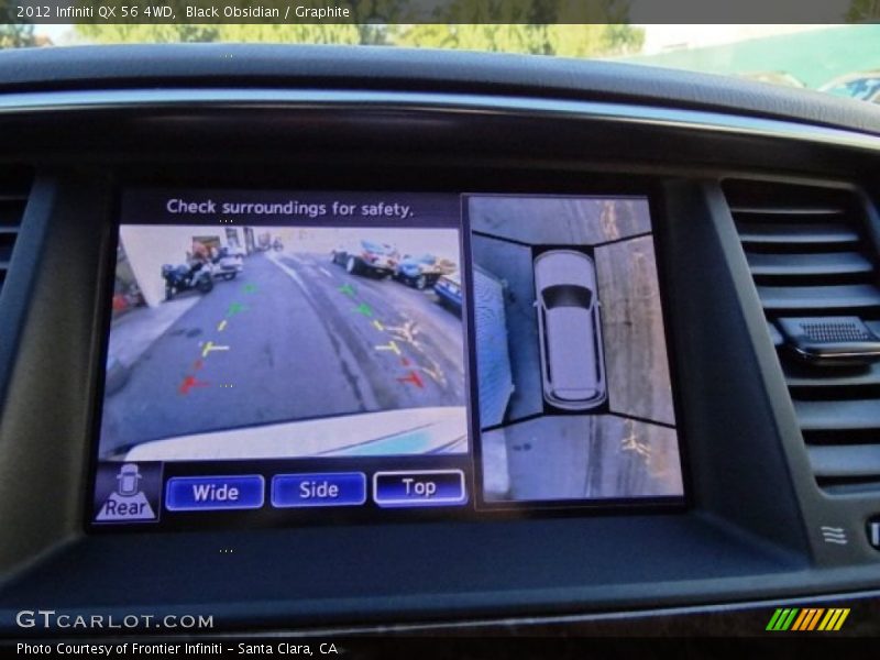 Black Obsidian / Graphite 2012 Infiniti QX 56 4WD