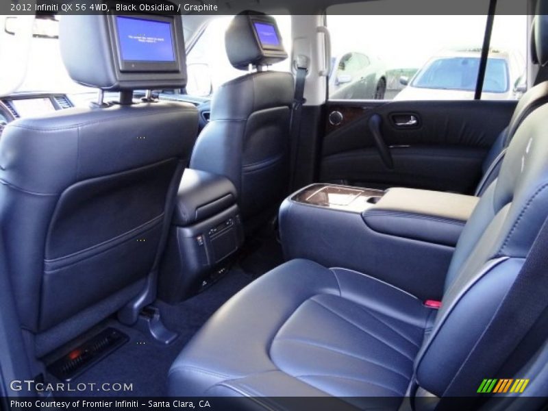 Black Obsidian / Graphite 2012 Infiniti QX 56 4WD