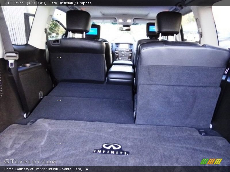Black Obsidian / Graphite 2012 Infiniti QX 56 4WD