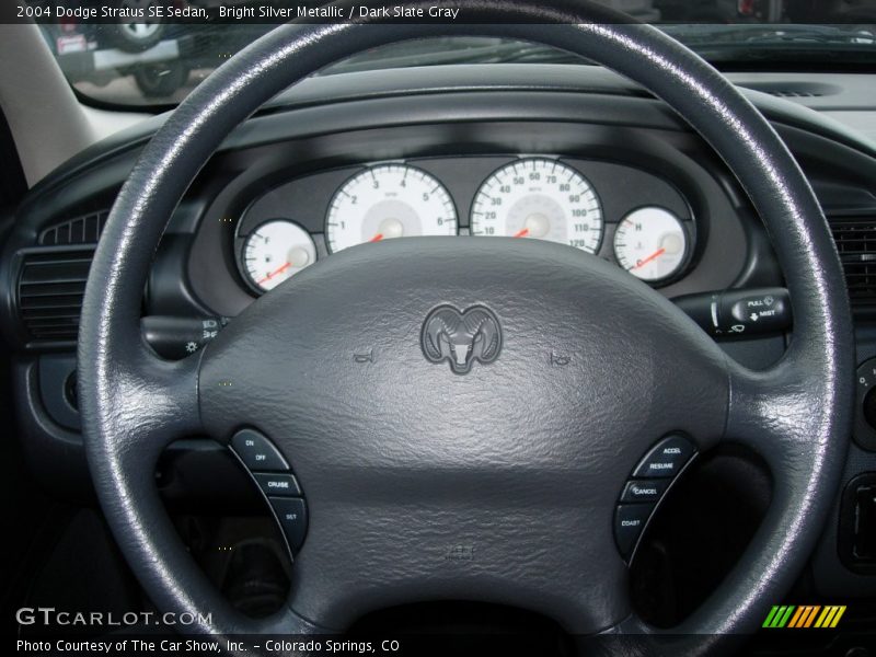 Bright Silver Metallic / Dark Slate Gray 2004 Dodge Stratus SE Sedan