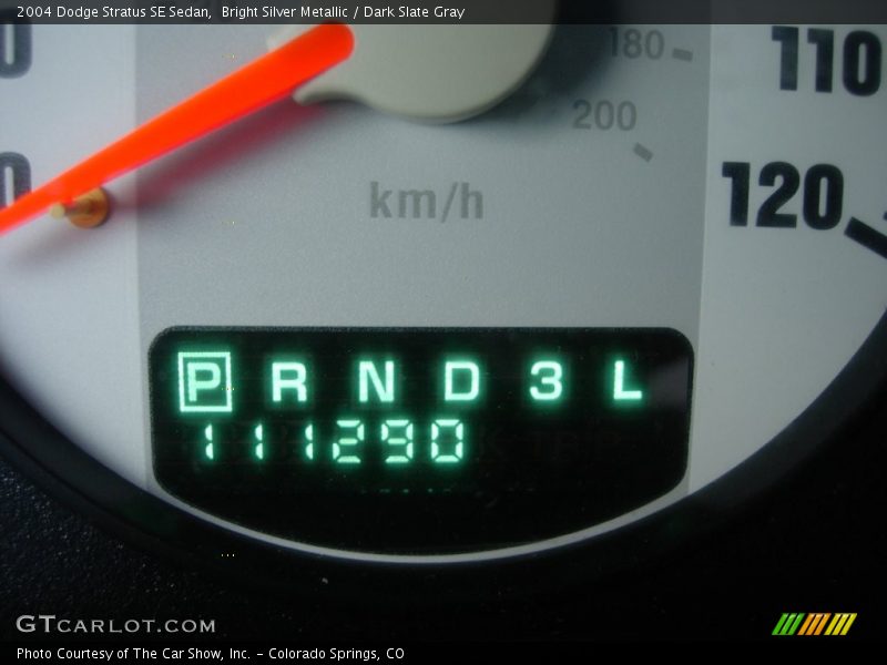 Bright Silver Metallic / Dark Slate Gray 2004 Dodge Stratus SE Sedan