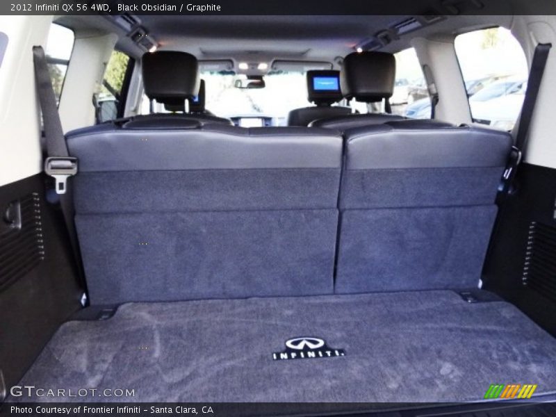 Black Obsidian / Graphite 2012 Infiniti QX 56 4WD