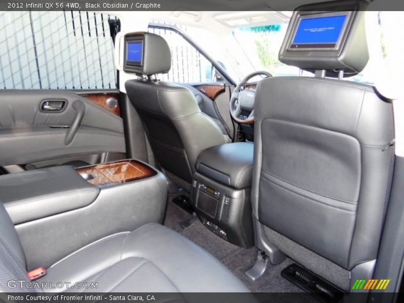 Black Obsidian / Graphite 2012 Infiniti QX 56 4WD