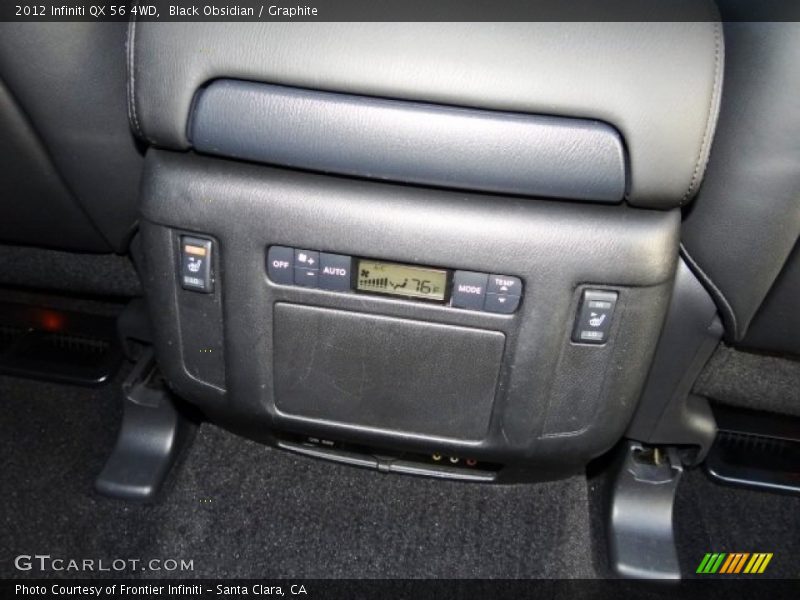 Black Obsidian / Graphite 2012 Infiniti QX 56 4WD