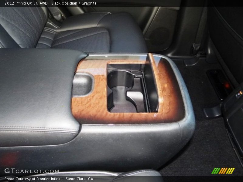 Black Obsidian / Graphite 2012 Infiniti QX 56 4WD