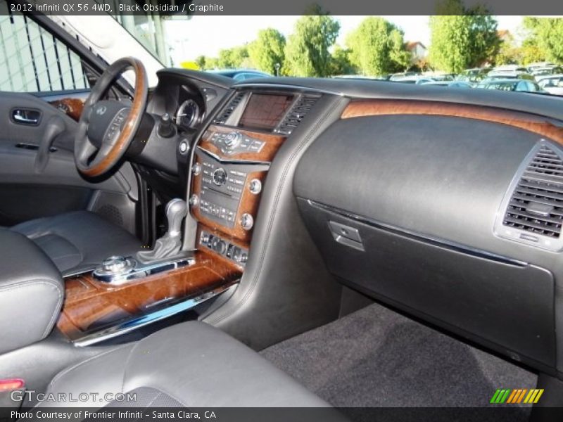 Black Obsidian / Graphite 2012 Infiniti QX 56 4WD
