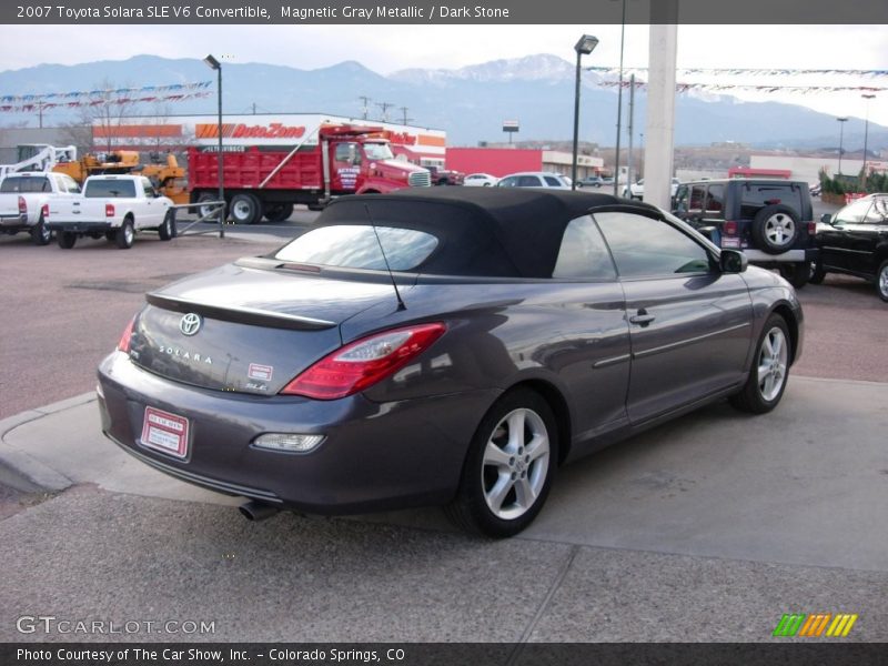 Magnetic Gray Metallic / Dark Stone 2007 Toyota Solara SLE V6 Convertible