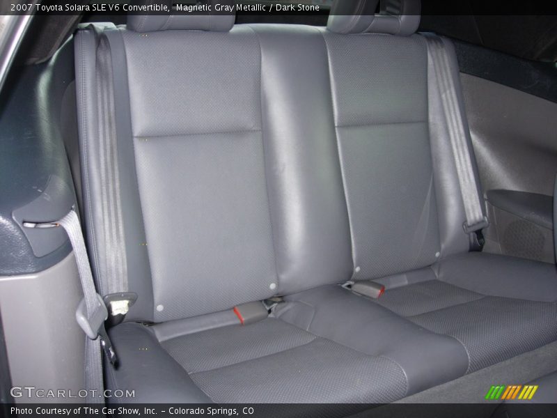 Magnetic Gray Metallic / Dark Stone 2007 Toyota Solara SLE V6 Convertible