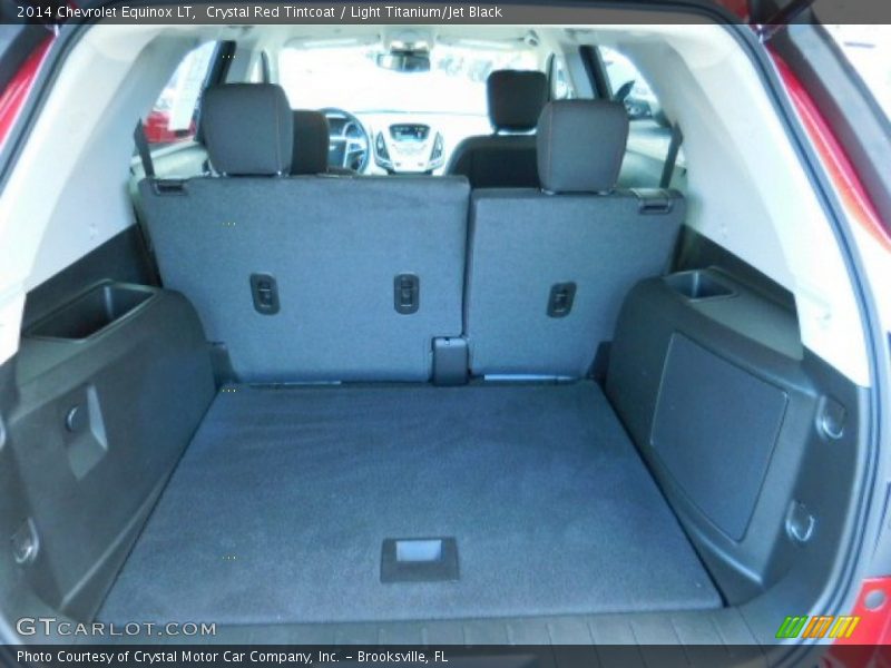 Crystal Red Tintcoat / Light Titanium/Jet Black 2014 Chevrolet Equinox LT