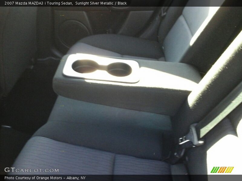 Sunlight Silver Metallic / Black 2007 Mazda MAZDA3 i Touring Sedan