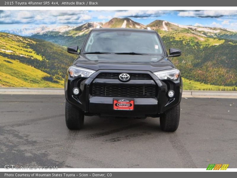 Attitude Black / Black 2015 Toyota 4Runner SR5 4x4