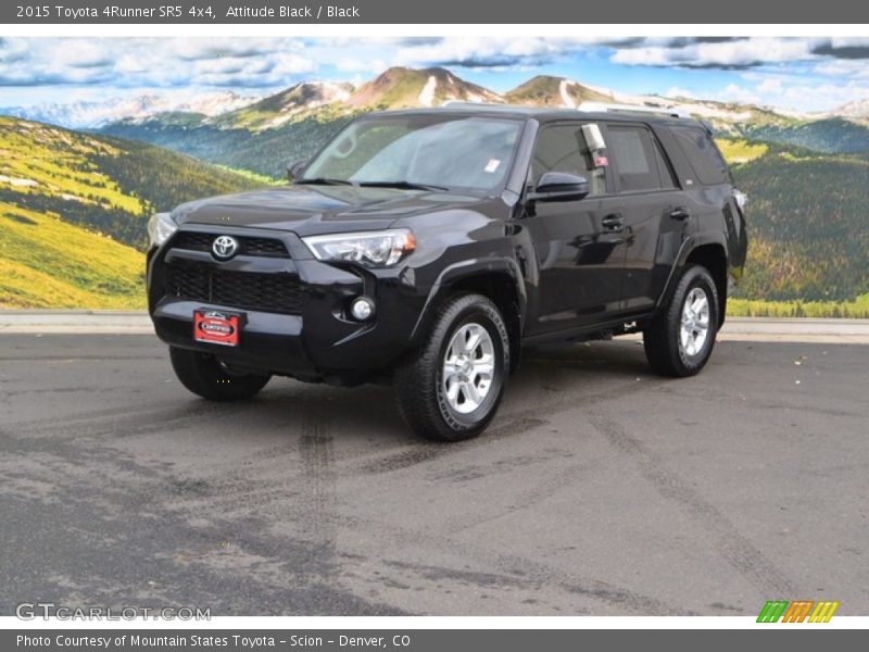 Attitude Black / Black 2015 Toyota 4Runner SR5 4x4