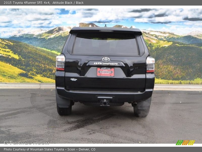 Attitude Black / Black 2015 Toyota 4Runner SR5 4x4