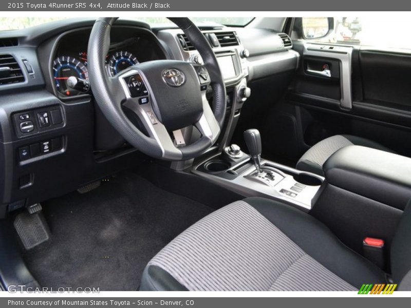 Attitude Black / Black 2015 Toyota 4Runner SR5 4x4