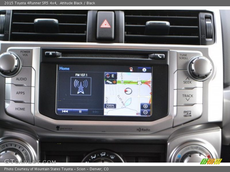 Attitude Black / Black 2015 Toyota 4Runner SR5 4x4