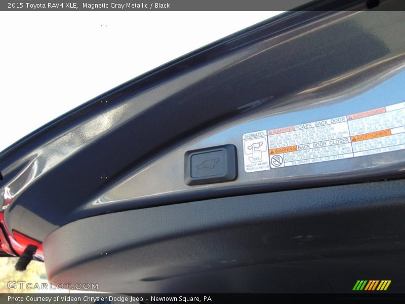 Magnetic Gray Metallic / Black 2015 Toyota RAV4 XLE