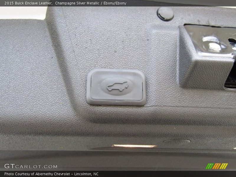 Champagne Silver Metallic / Ebony/Ebony 2015 Buick Enclave Leather