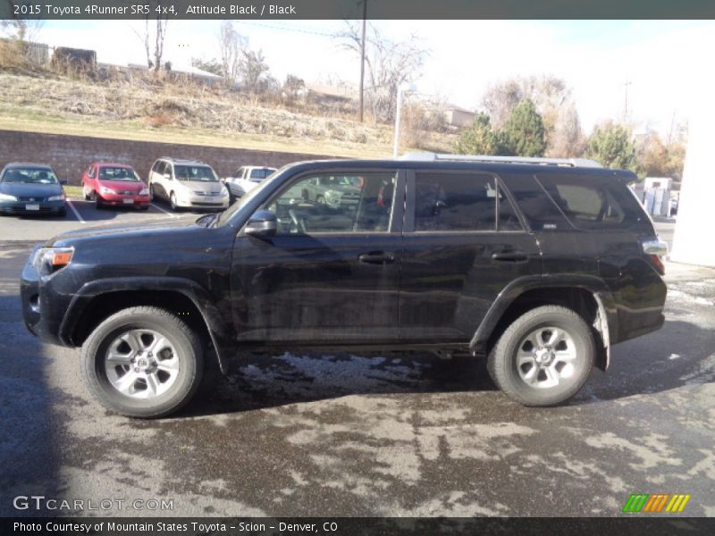 Attitude Black / Black 2015 Toyota 4Runner SR5 4x4