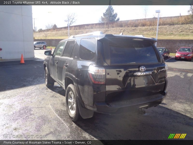 Attitude Black / Black 2015 Toyota 4Runner SR5 4x4