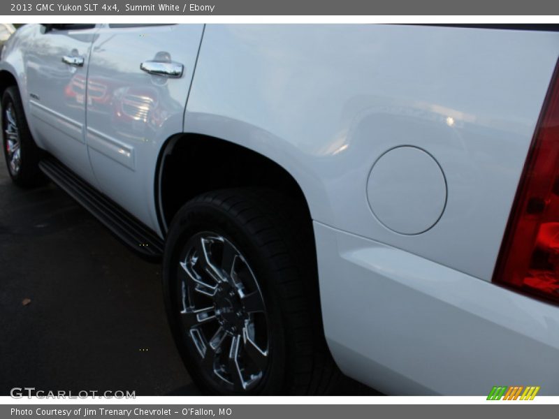 Summit White / Ebony 2013 GMC Yukon SLT 4x4