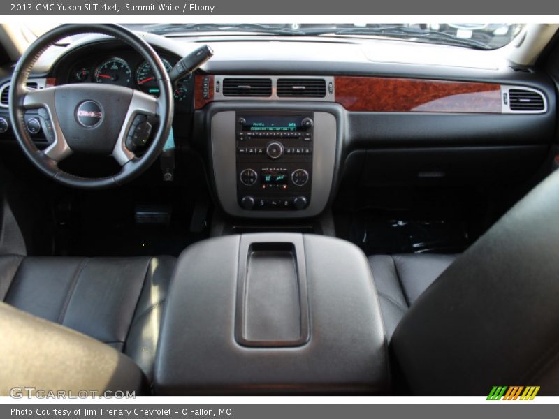 Summit White / Ebony 2013 GMC Yukon SLT 4x4