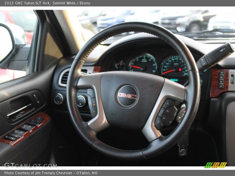 Summit White / Ebony 2013 GMC Yukon SLT 4x4