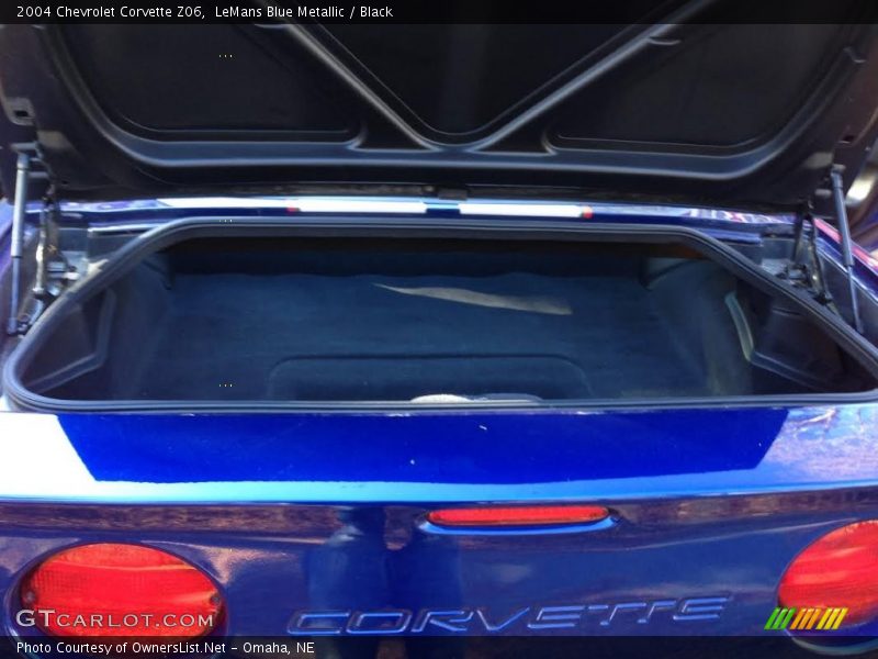 LeMans Blue Metallic / Black 2004 Chevrolet Corvette Z06