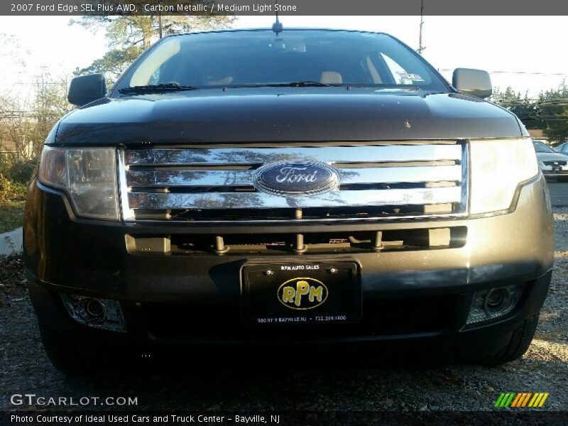 Carbon Metallic / Medium Light Stone 2007 Ford Edge SEL Plus AWD