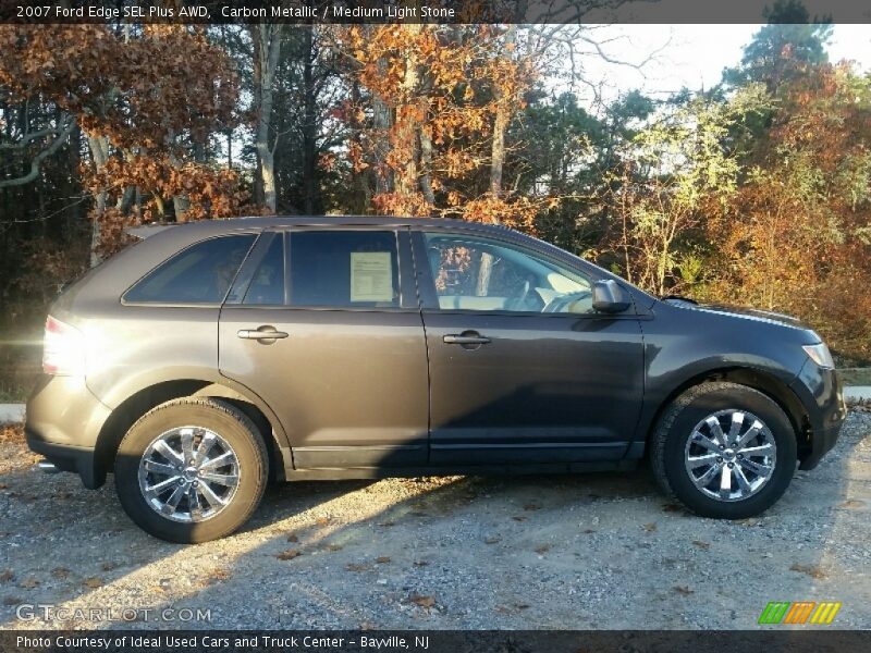 Carbon Metallic / Medium Light Stone 2007 Ford Edge SEL Plus AWD