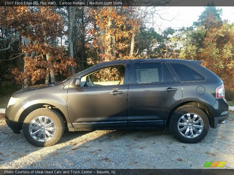 Carbon Metallic / Medium Light Stone 2007 Ford Edge SEL Plus AWD